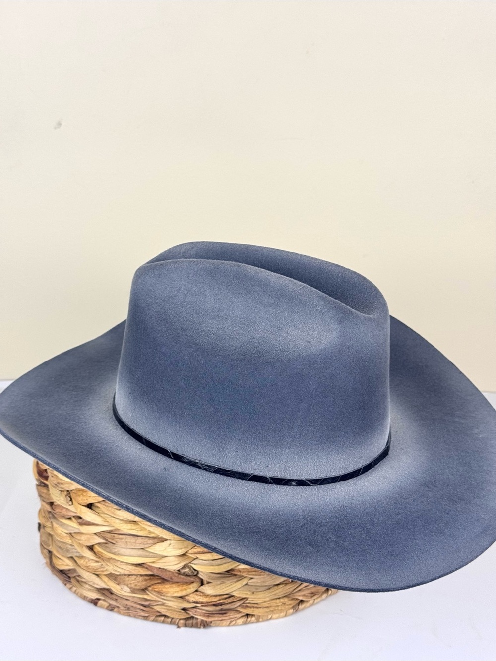 Free People Distressed Wool Cowboy Hat